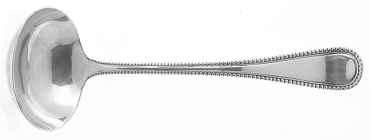 Linden (Silverplate, 1900) Solid Gravy Ladle by Oneida Silver-1