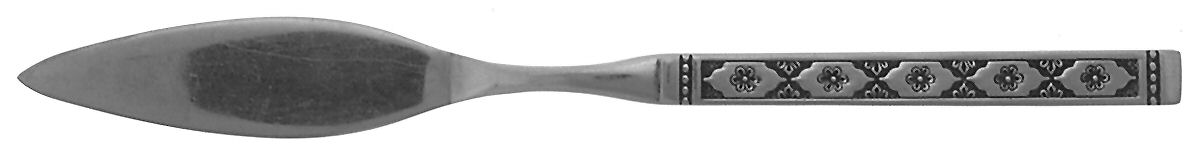 Lisbon (Stainless, Black Accent) Flat Handle Master Butter Knife by Oneida Silver-1