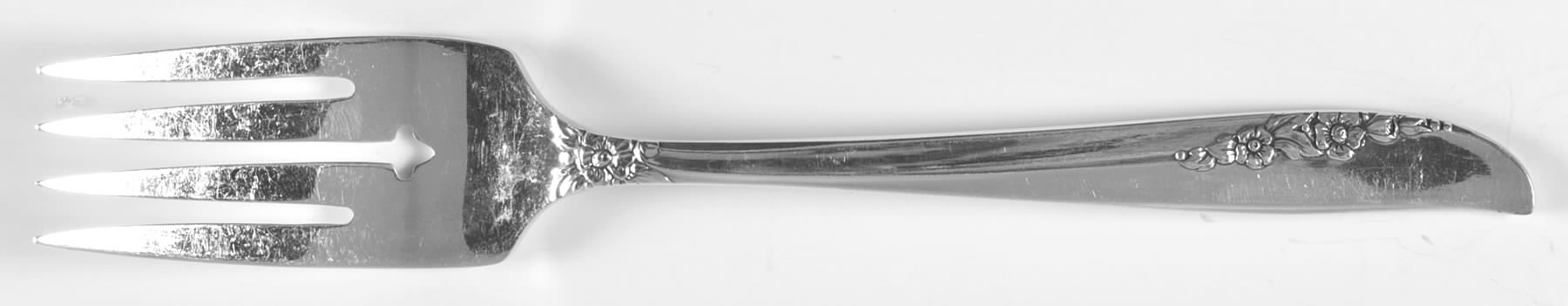 Lilac Time (Silverplate, 1957) Individual Salad Fork by Oneida Silver-1