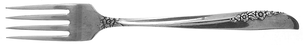 Lilac Time (Silverplate, 1957) Youth Fork by Oneida Silver-1