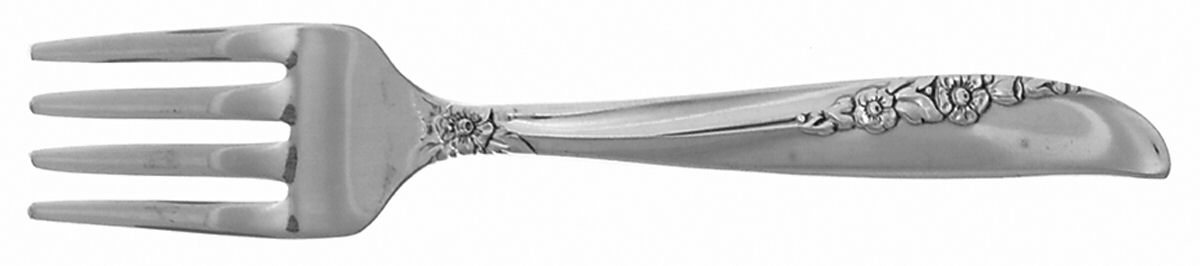 Lilac Time (Silverplate, 1957) Baby Fork by Oneida Silver-1
