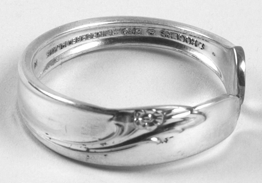 Lilac Time (Silverplate, 1957) Napkin Ring Large HC by Oneida Silver-1