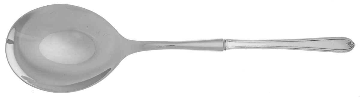 Longchamps-Chaumont (Silverplate-1935) Casserole Spoon with Smooth Stainless Bowl HC by Oneida Silver-1