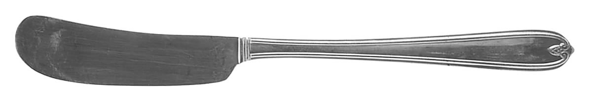 Longchamps-Chaumont (Silverplate-1935) Flat Handle Butter Spreader by Oneida Silver-1