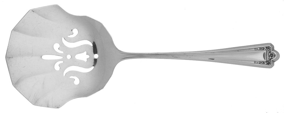 Longfellow-Sovereign (Silverplate, 1919) Tomato Server, Solid Piece by Oneida Silver-1