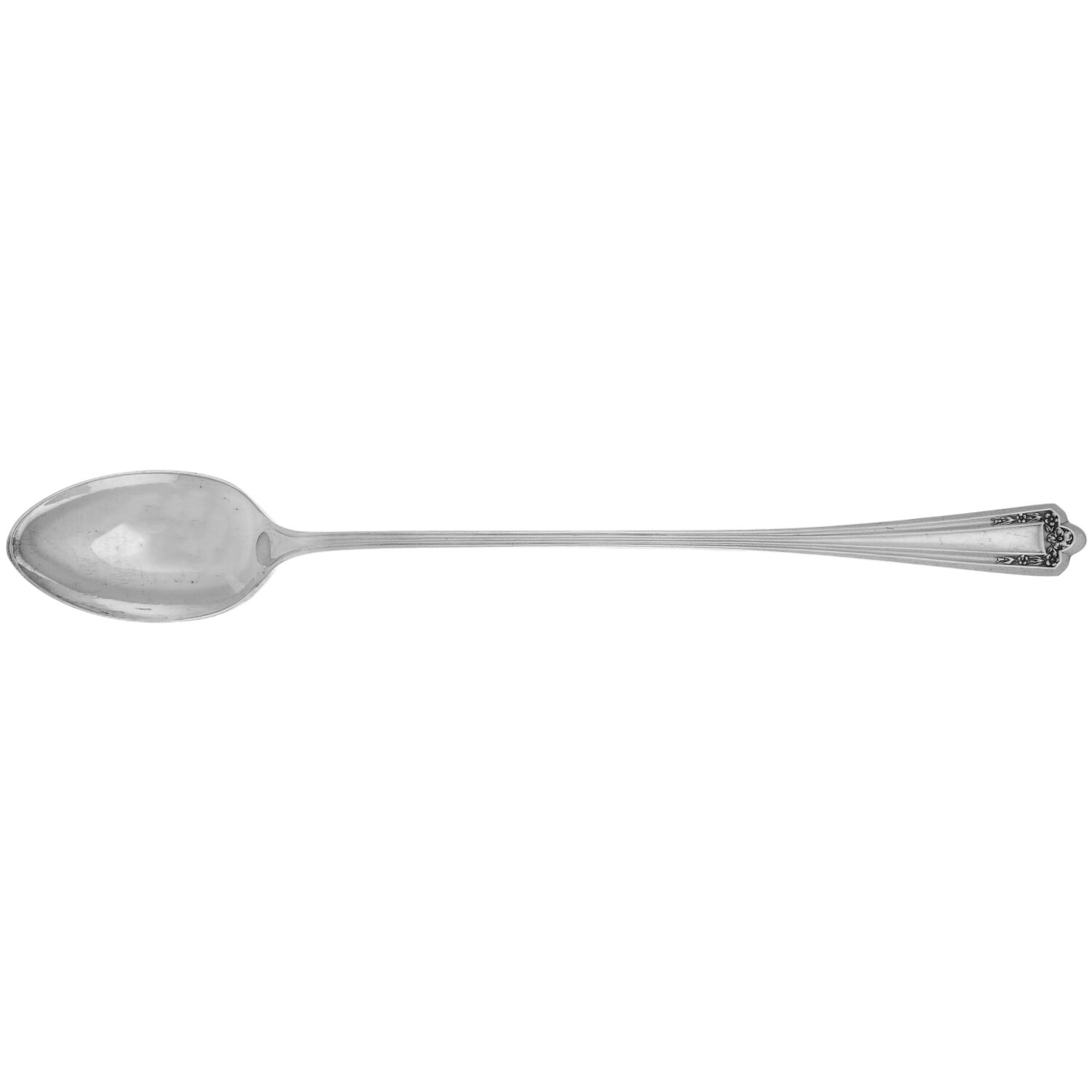 Longfellow-Sovereign (Silverplate, 1919) Iced Tea Spoon by Oneida Silver-1