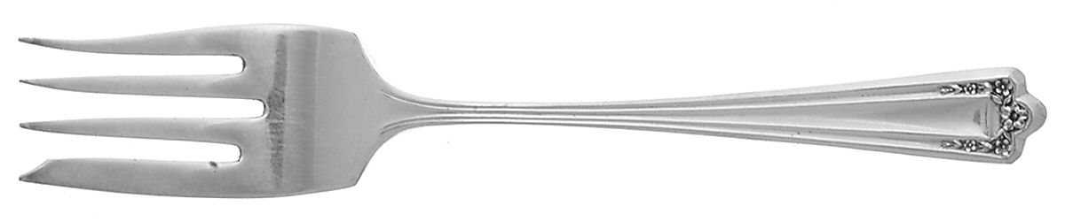 Longfellow-Sovereign (Silverplate, 1919) Individual Salad Fork by Oneida Silver-1