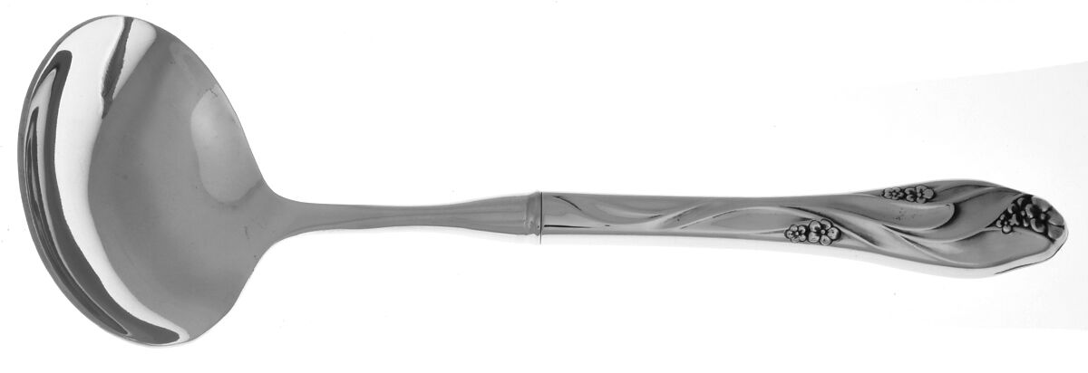 Lorilei (Stainless) Gravy Ladle with No Spout Stainless Bowl HC by Oneida Silver-1