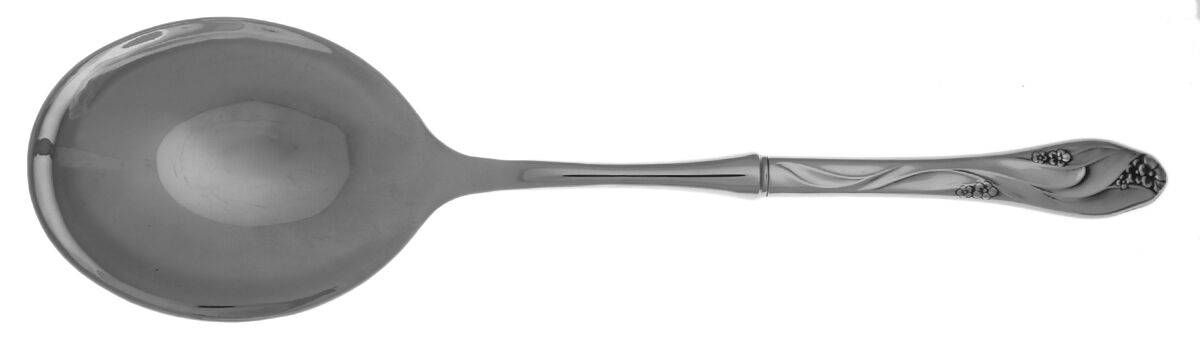 Lorilei (Stainless) Casserole Spoon with Smooth Stainless Bowl HC by Oneida Silver-1