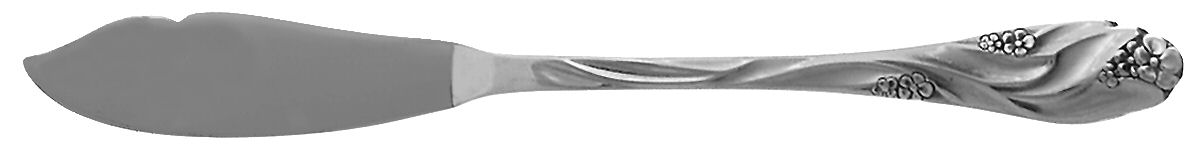 Lorilei (Stainless) Flat Handle Master Butter Knife by Oneida Silver-1