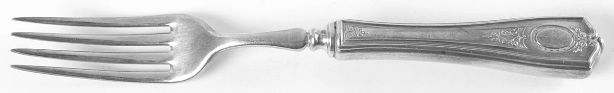 Louis XVI (Silverplate, 1911) Hollow Handle Fork by Oneida Silver-1