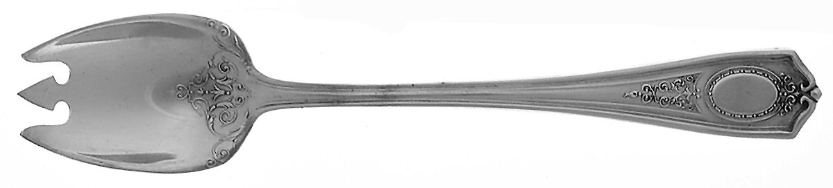 Louis XVI (Silverplate, 1911) Ice Cream Fork by Oneida Silver-1