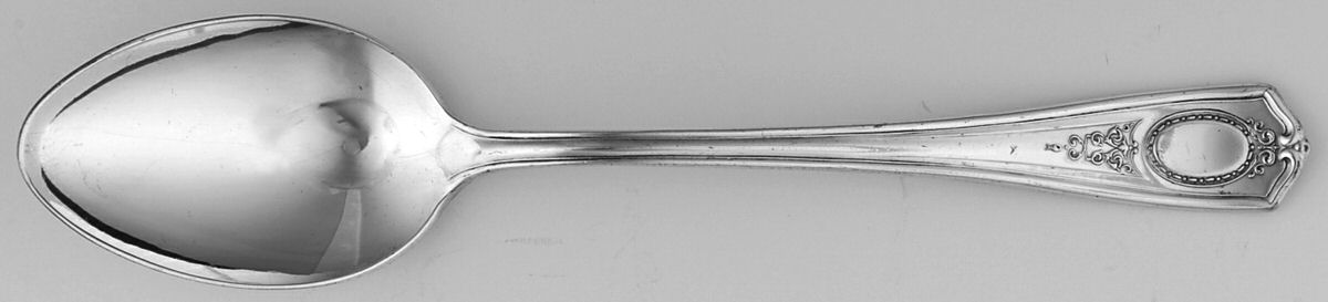 Louis XVI (Silverplate, 1911) Place/Oval Soup Spoon by Oneida Silver-1