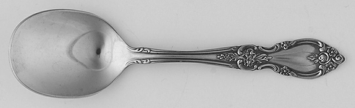 Louisiana (Stainless) Straight Handle Baby Spoon by Oneida Silver-1