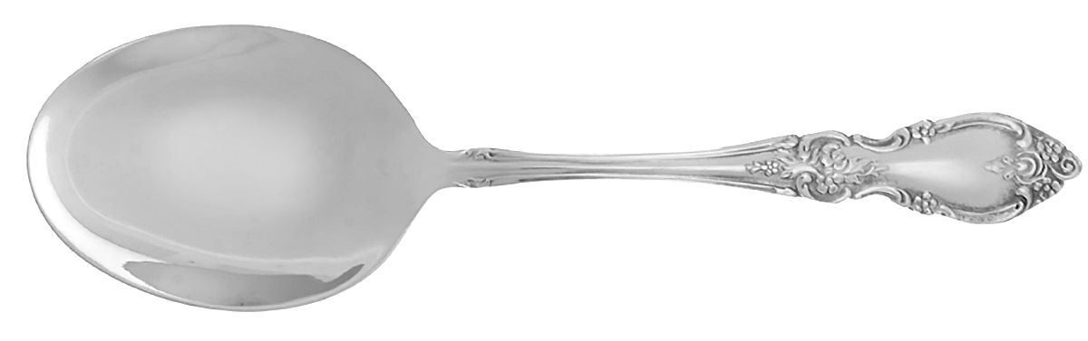 Louisiana (Stainless) Solid Smooth Casserole Spoon by Oneida Silver-1