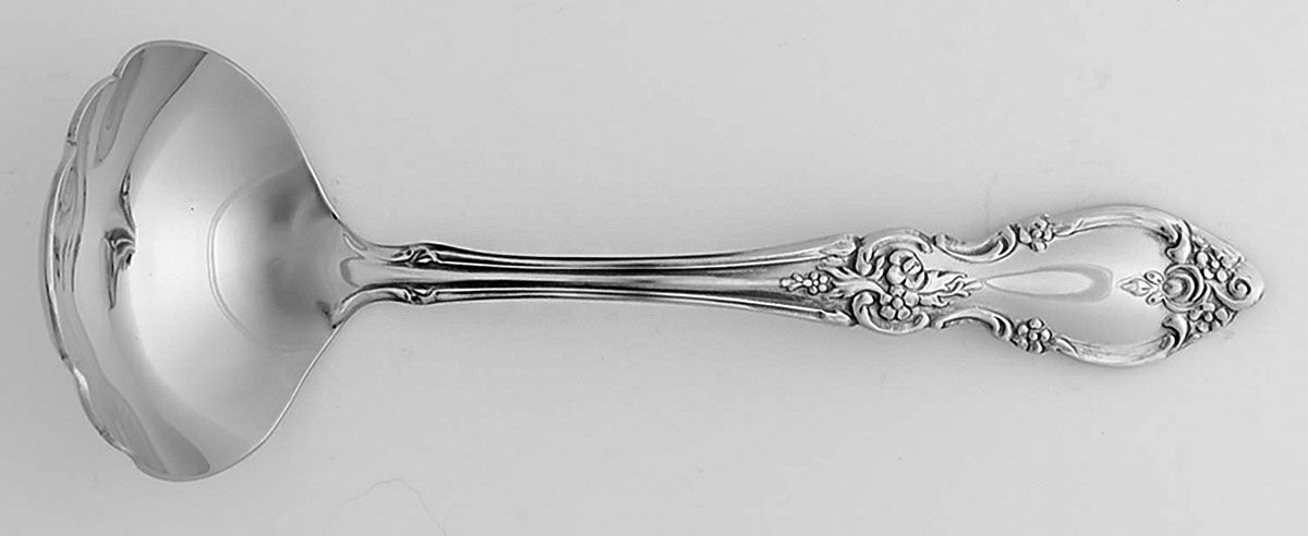 Louisiana (Stainless) Solid Gravy Ladle by Oneida Silver-1