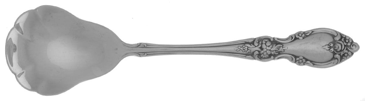 Louisiana (Stainless) Sugar Shell Spoon by Oneida Silver-1