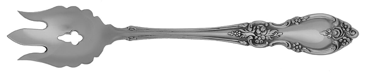 Louisiana (Stainless) Vegetable Serving Fork Solid  HC by Oneida Silver-1