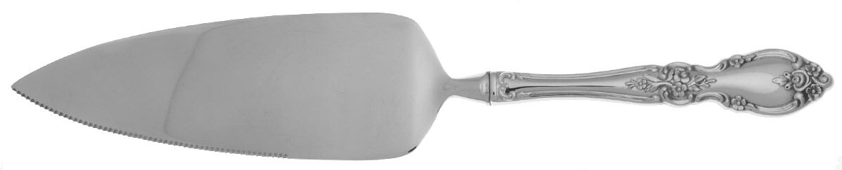 Louisiana (Stainless) Pie Server with Serrated Stainless Blade HC by Oneida Silver-1