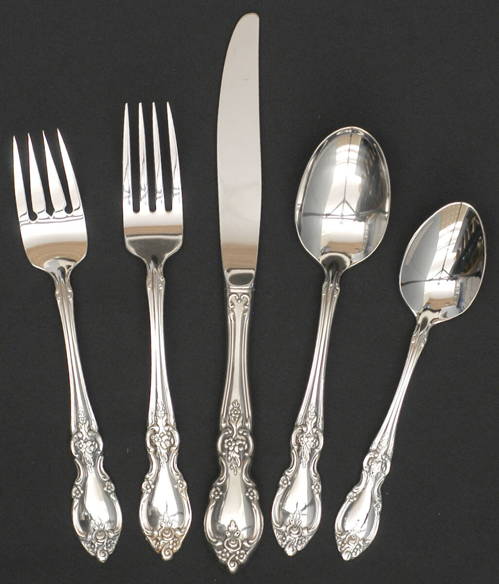 Louisiana (Stainless) 40  Piece Estate Set by Oneida Silver-1