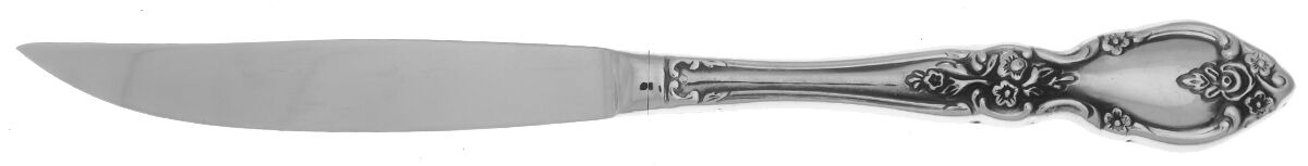 Louisiana (Stainless) Steak Knife Individual Hollow, No Serrate HC by Oneida Silver-1