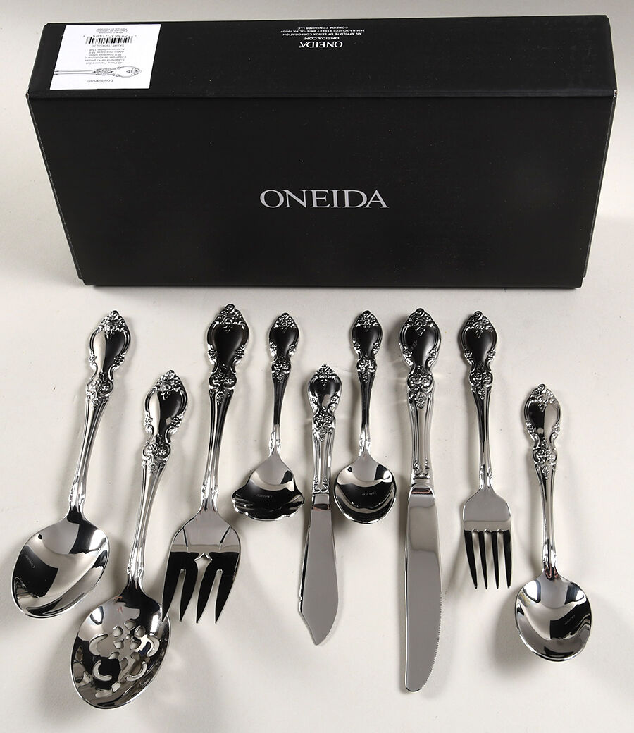 Louisiana (Stainless) 45 Piece Set by Oneida Silver-1