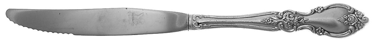 Louisiana (Stainless) Modern Hollow Knife by Oneida Silver-1