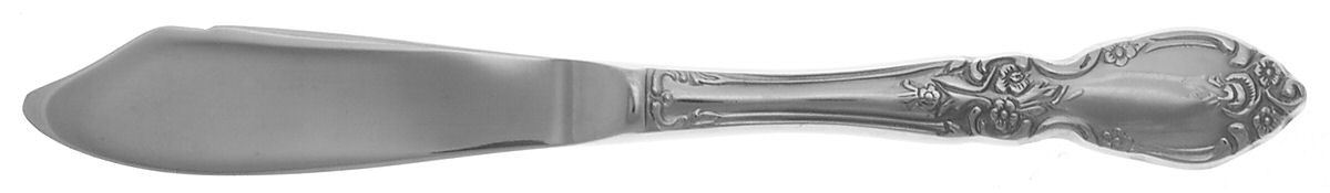 Louisiana (Stainless) Master Butter Spreader, Solid Piece by Oneida Silver-1