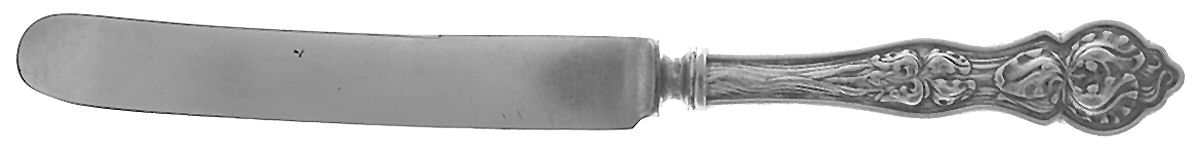 Louvre (Silverplate, 1907) Old French Hollow Knife with Bolster by Oneida Silver-1