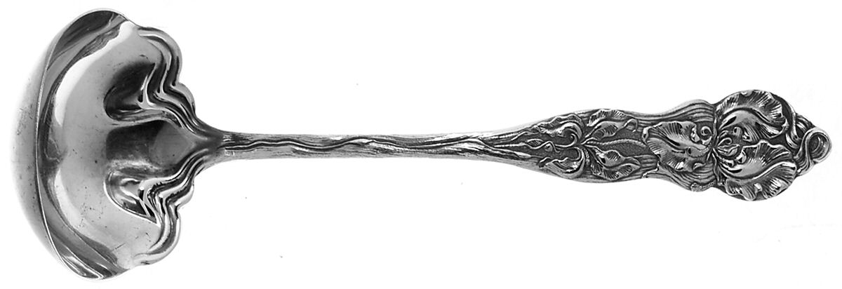 Louvre (Silverplate, 1907) Solid Gravy Ladle by Oneida Silver-1