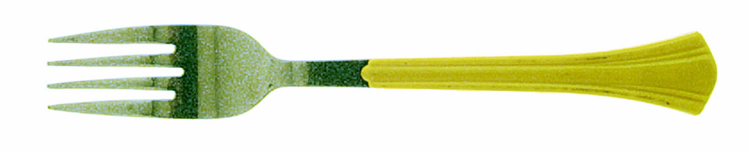 Luminaire-Yellow (Stainless) Individual Salad Fork by Oneida Silver-1