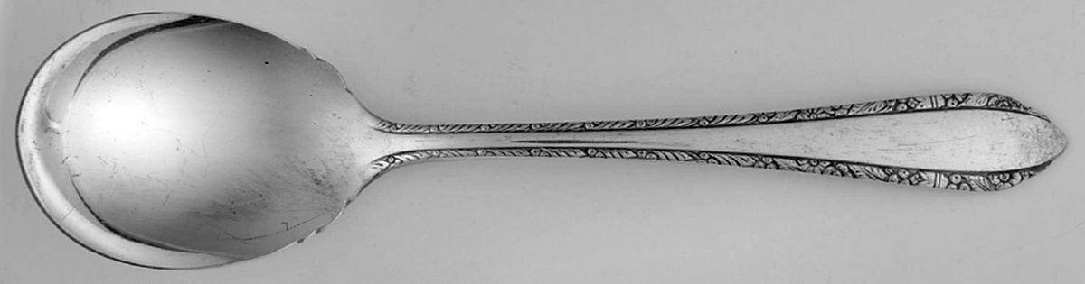Madelon (Silverplate, 1935) Sugar Spoon by Oneida Silver-1