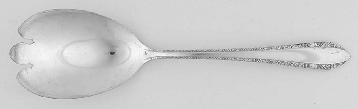 Madelon (Silverplate, 1935) Solid Salad Serving Fork by Oneida Silver-1