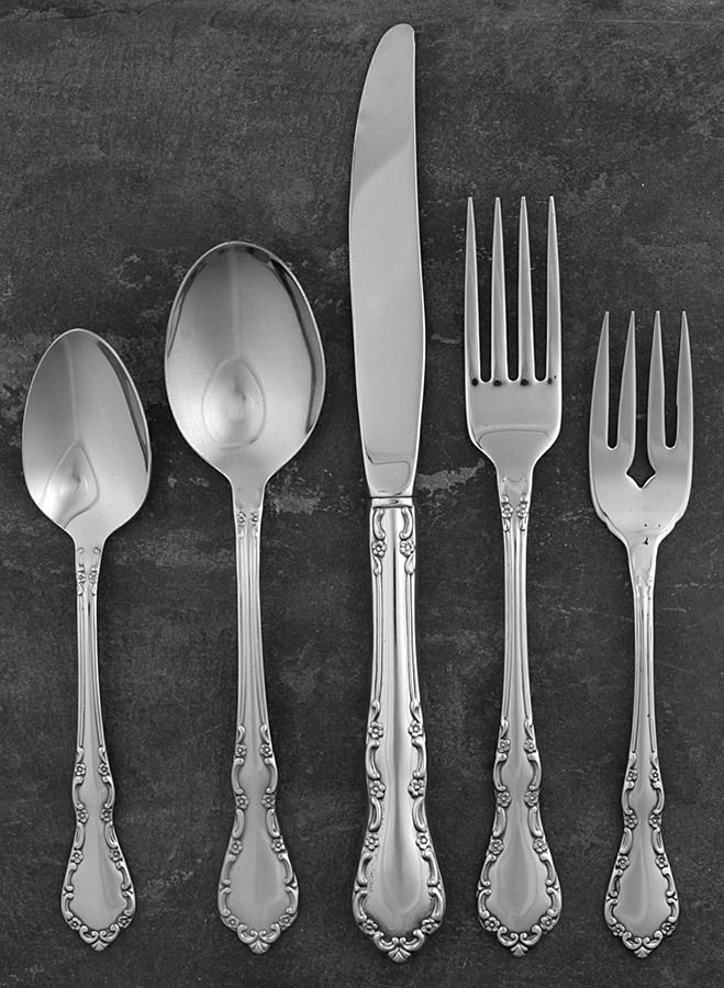 Mansion Hall (Stainless) 5 Piece Place Setting by Oneida Silver-1