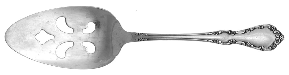 Mansion Hall (Stainless) Pierced All Stainless Pie Server by Oneida Silver-1