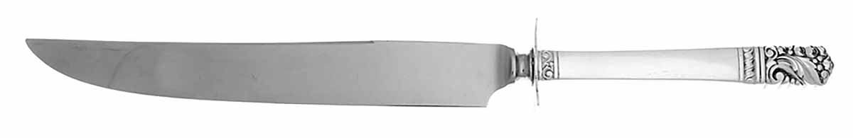 Mansion House (Sterling, 1948, Bright Finish) Small Steak Carving Knife with Stainless Blade by Oneida Silver-1