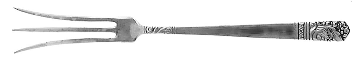 Mansion House (Sterling, 1948, Bright Finish) Lemon Fork by Oneida Silver-1