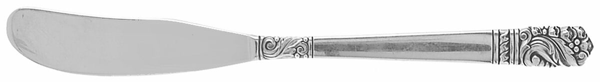 Mansion House (Sterling, 1948, Bright Finish) Flat Handle Butter Spreader by Oneida Silver-1