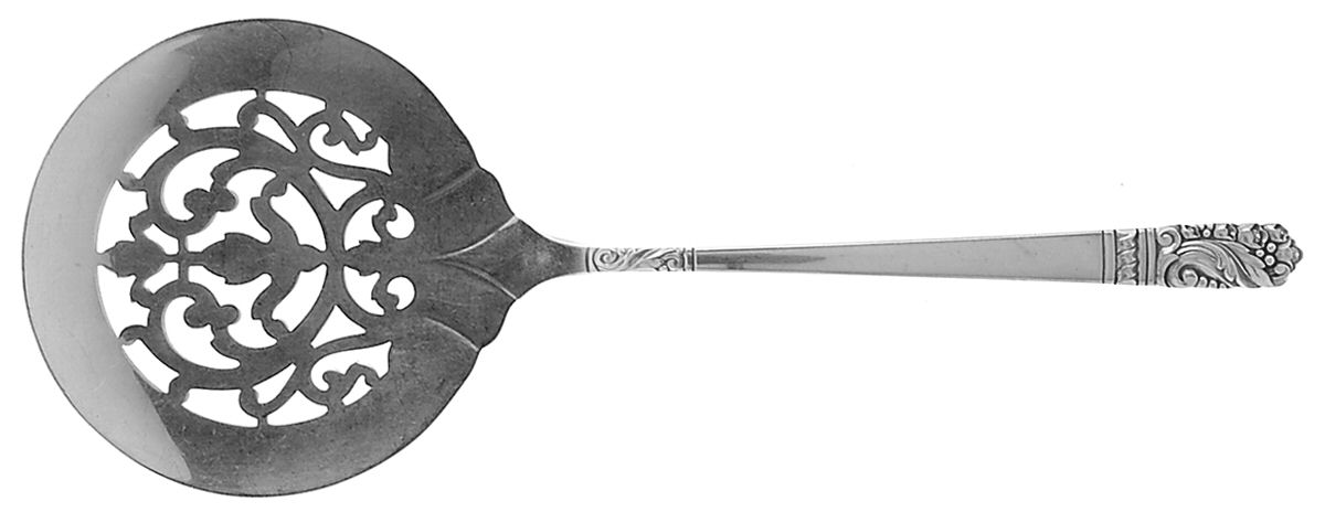Mansion House (Sterling, 1948, Bright Finish) Tomato Server, Solid Piece by Oneida Silver-1