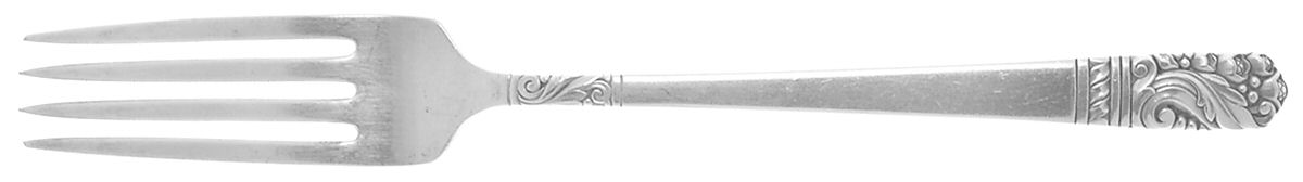 Mansion House (Sterling, 1948, Bright Finish) Fork by Oneida Silver-1