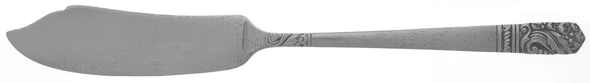 Mansion House (Sterling, 1948, Bright Finish) Flat Handle Master Butter Knife by Oneida Silver-1