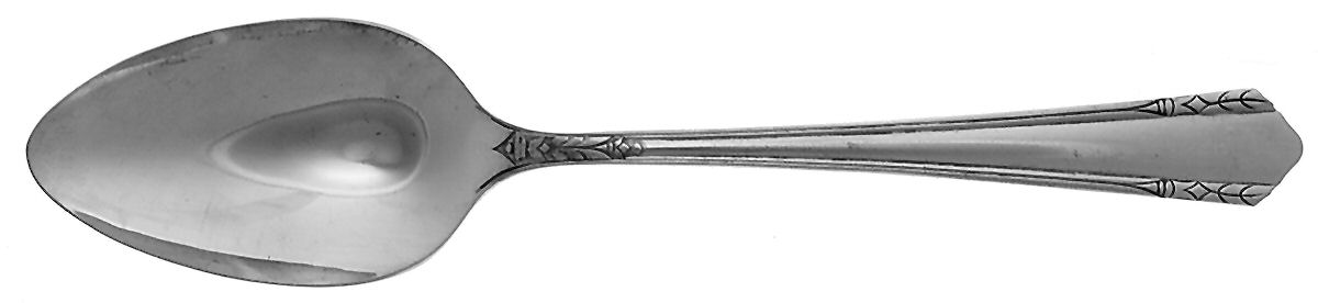 Malibu (Silverplate, 1934) Tablespoon (Serving Spoon) by Oneida Silver-1