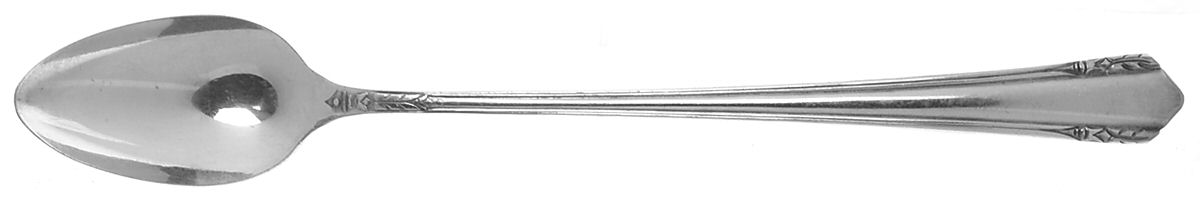 Malibu (Silverplate, 1934) Iced Tea Spoon by Oneida Silver-1