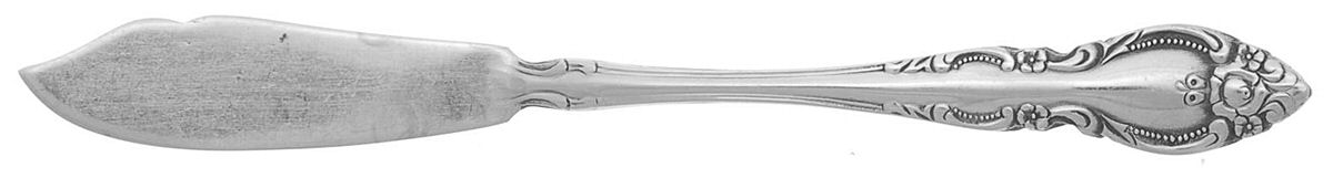 Malmaison (Stainless) Flat Handle Master Butter Knife by Oneida Silver-1