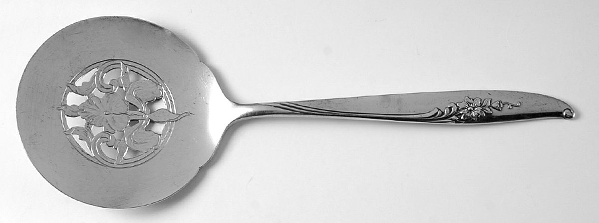 Magic Moment (Silverplate, 1958) Tomato Server, Solid Piece by Oneida Silver-1