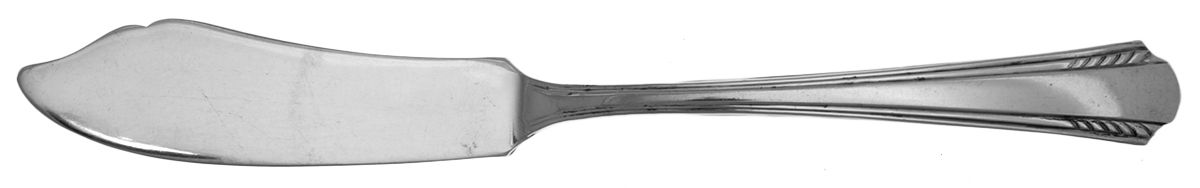 Mansfield (Silverplate, 1932) Flat Handle Master Butter Knife by Oneida Silver-1