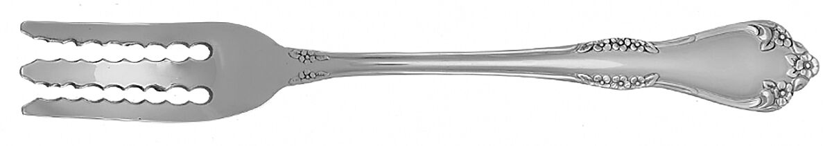 Mansfield (Stainless) Individual Solid Spaghetti Fork Hc by Oneida Silver-1