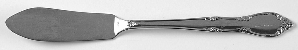Mansion Park (Stainless) Flat Handle Master Butter Knife by Oneida Silver-1