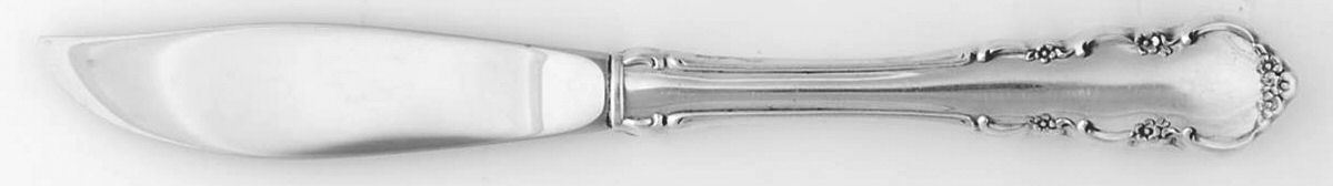 Martinique (Sterling, 1967) Hollow Handle Master Butter Knife by Oneida Silver-1