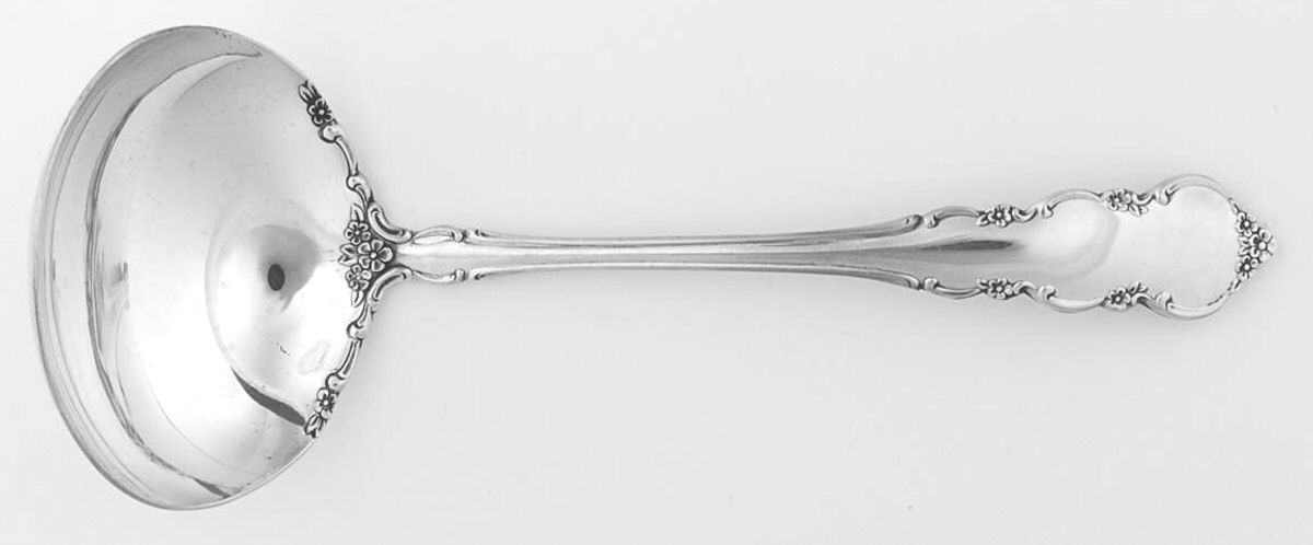 Martinique (Sterling, 1967) Solid Gravy Ladle by Oneida Silver-1